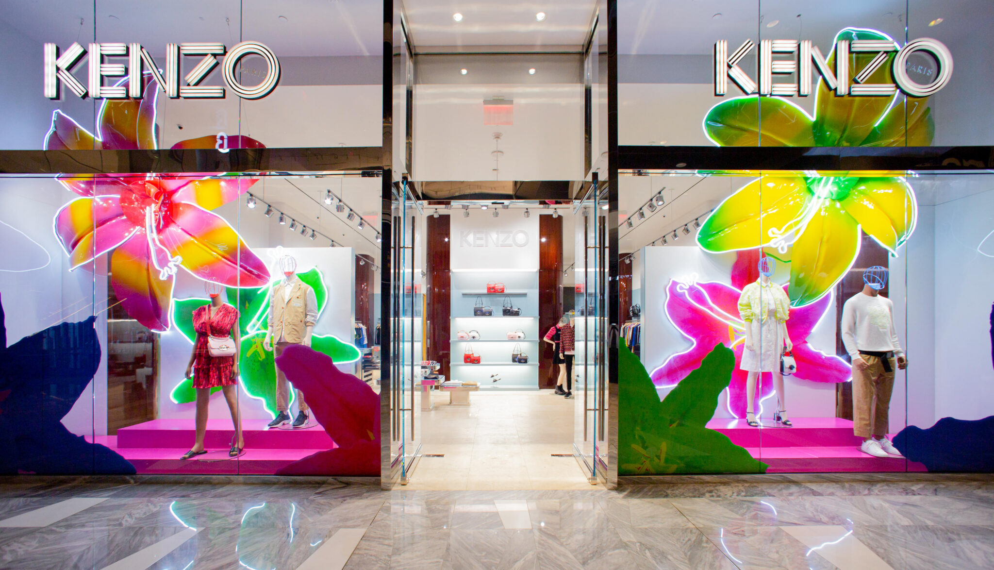 Kenzo-Hudson Yards-Store exterior entrance